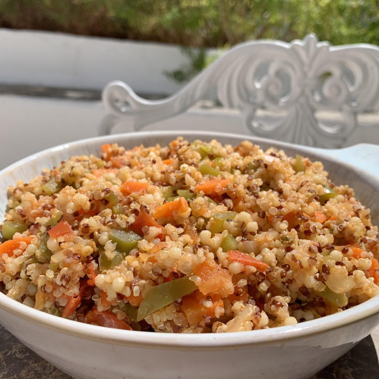 Quinoa and Bulgur Salad